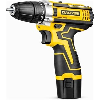 Parafusadeira e Furadeira 12V Bivolt - Kit 15 Peças com Maleta e Acessórios