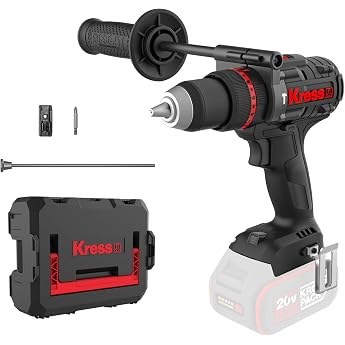 Furadeira de Impacto Brushless Kress KUC33.1 20V 95Nm