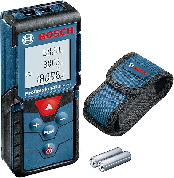 Bosch Trena Laser GLM 40 - Alcance 40m com Bolsa Protetora
