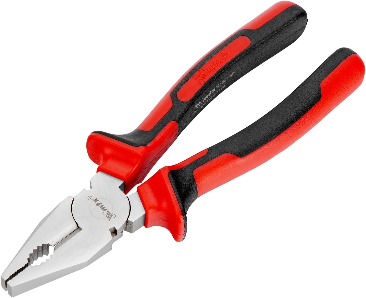 MTX Alicate Universal Nickel 8" (200 mm) Cabo Dupla Injeção