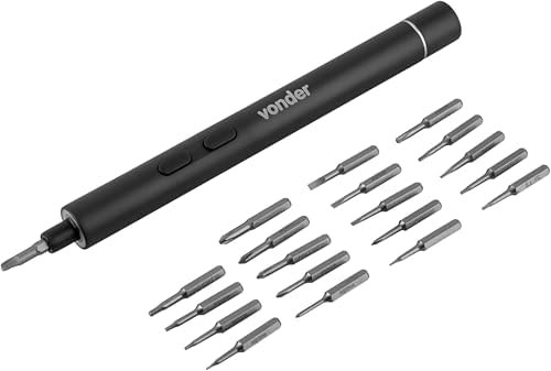 Parafusadeira de Precisão a Bateria 3,7V Tipo Caneta Vonder 60.01.003.700