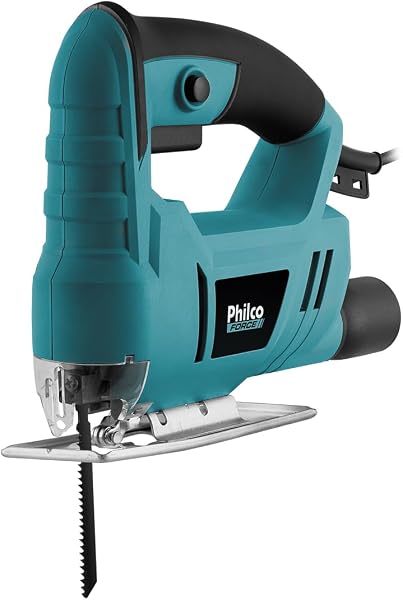 Serra Circular Philco PTT01 450W 127V Compacta com Guia de Corte e Base em Alumínio